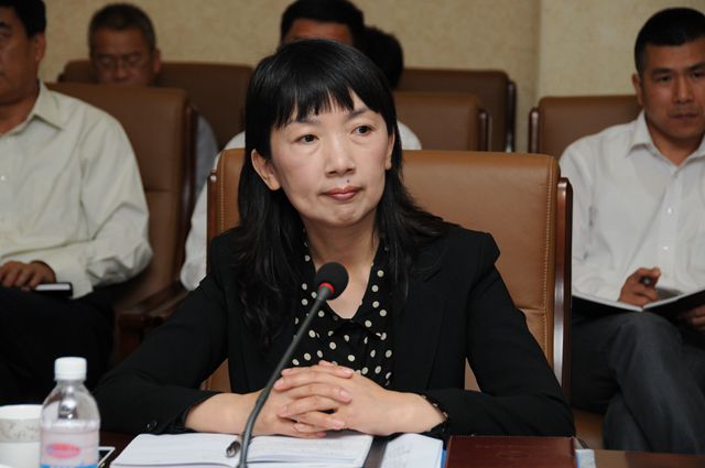 党委书记王淑敏致欢迎词