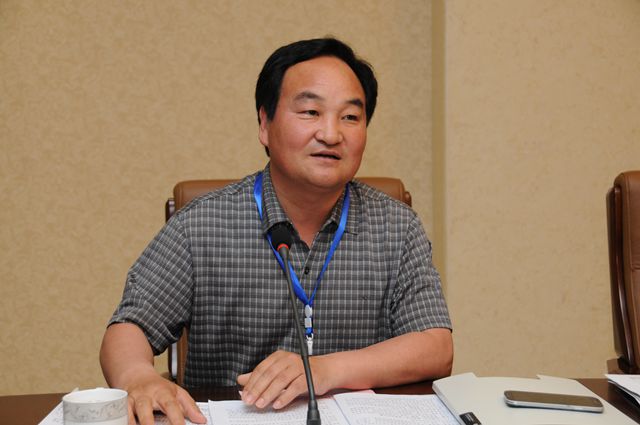 日照港股份一公司副总经理王文增发言